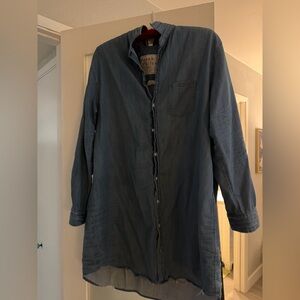 Frank & Eileen Blue Denim Shirt dress MARY